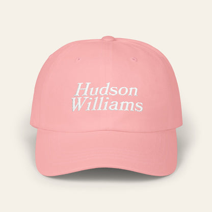 Hudson Williams Embroidered Classic Dad Cap