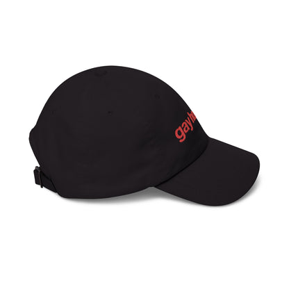 GAY HOCKEY Embroidered Classic Dad Cap