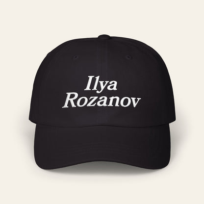 Ilya Rozanov Embroidered Classic Dad Cap