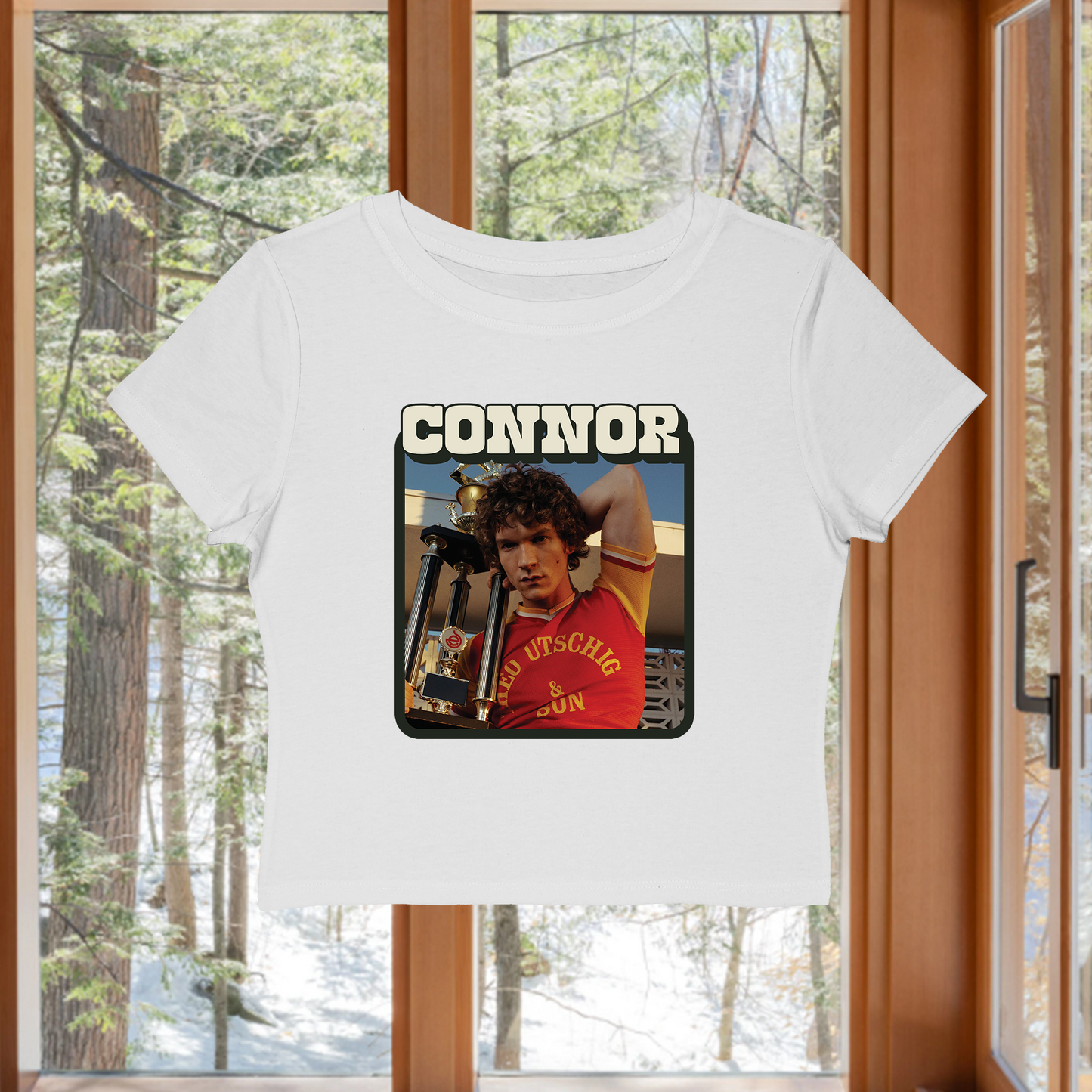connor storrie baby tee - heated rivalry graphic t shirt