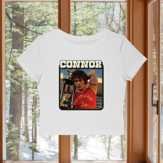 connor storrie baby tee - heated rivalry graphic t shirt