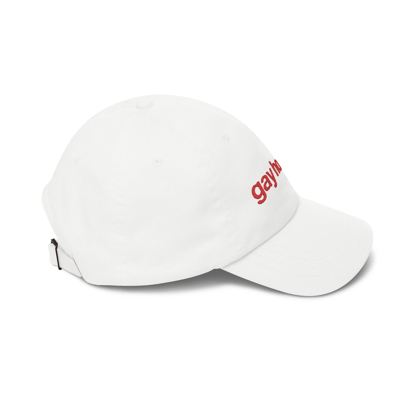 GAY HOCKEY Embroidered Classic Dad Cap