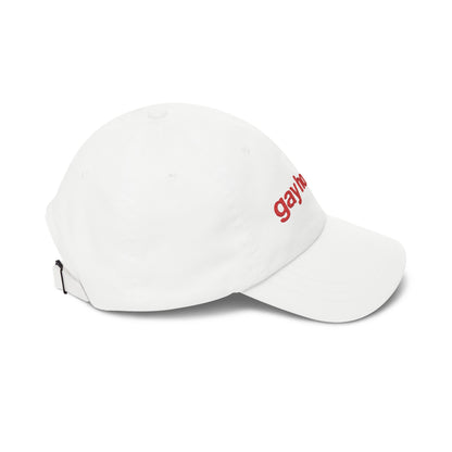 GAY HOCKEY Embroidered Classic Dad Cap