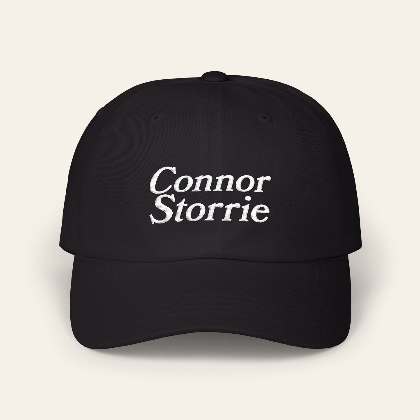 Connor Storrie Embroidered Classic Dad Cap